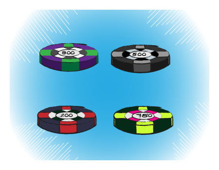 types of poker chips