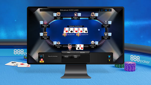 888poker's special Mac client