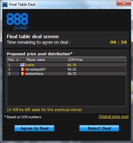 Final Table Deal 3