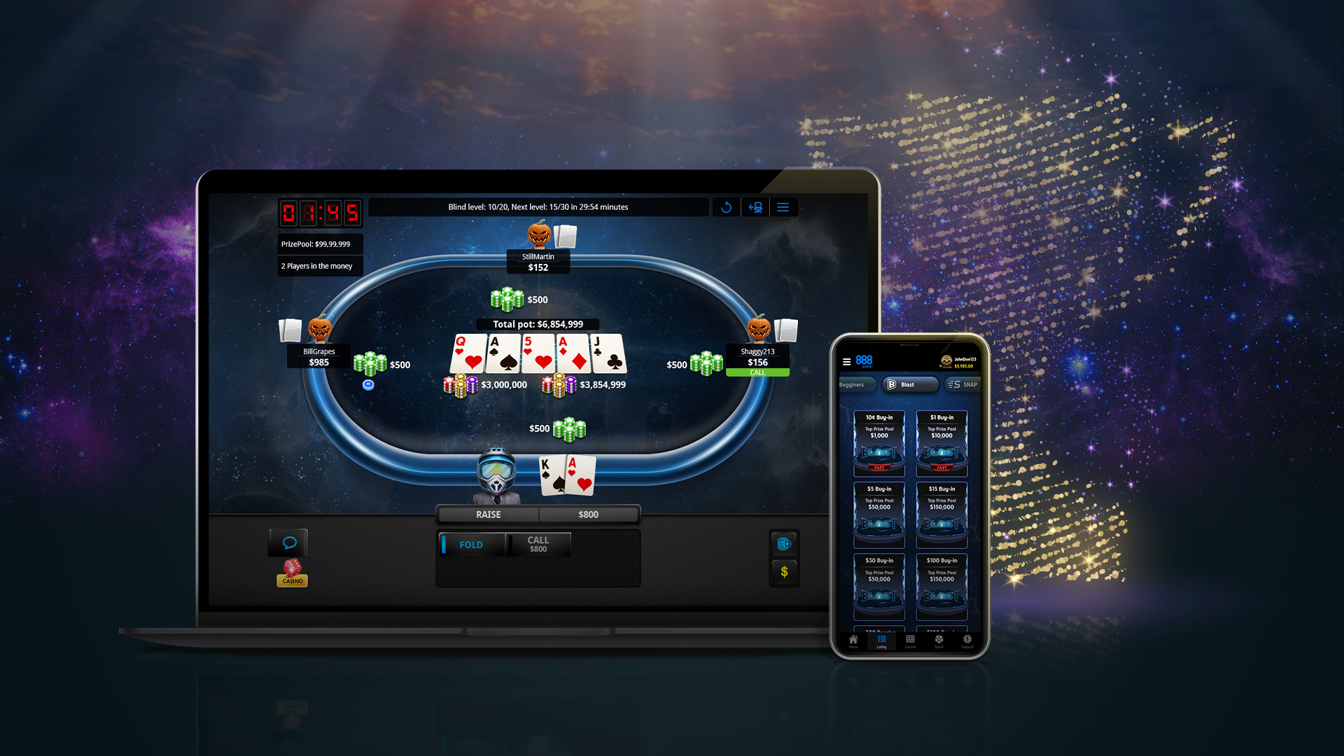 Install 888poker app on IOS